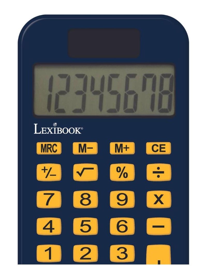 Calculadoras de bolsillo Batman de 8 dígitos con funda protectora Azul - Kiabi