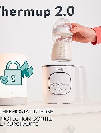 Calentador de biberones 5 en 1 LIONELO Thermup: esteriliza, calienta y descongela