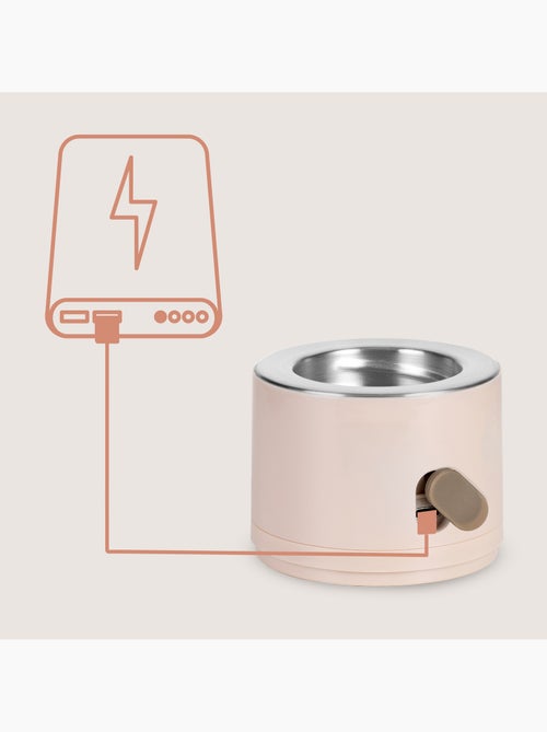 Calentador de biberones inalámbrico LIONELO Thermup - 180 ml - 90 ml en 3 min - 37-50 °C - Adaptador - Kiabi