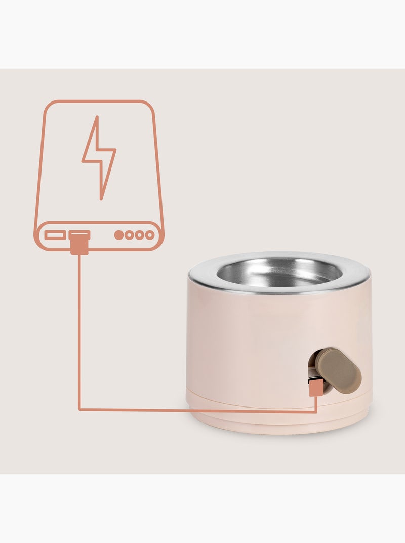 Calentador de biberones inalámbrico LIONELO Thermup - 180 ml - 90 ml en 3 min - 37-50 °C - Adaptador Beige - Kiabi