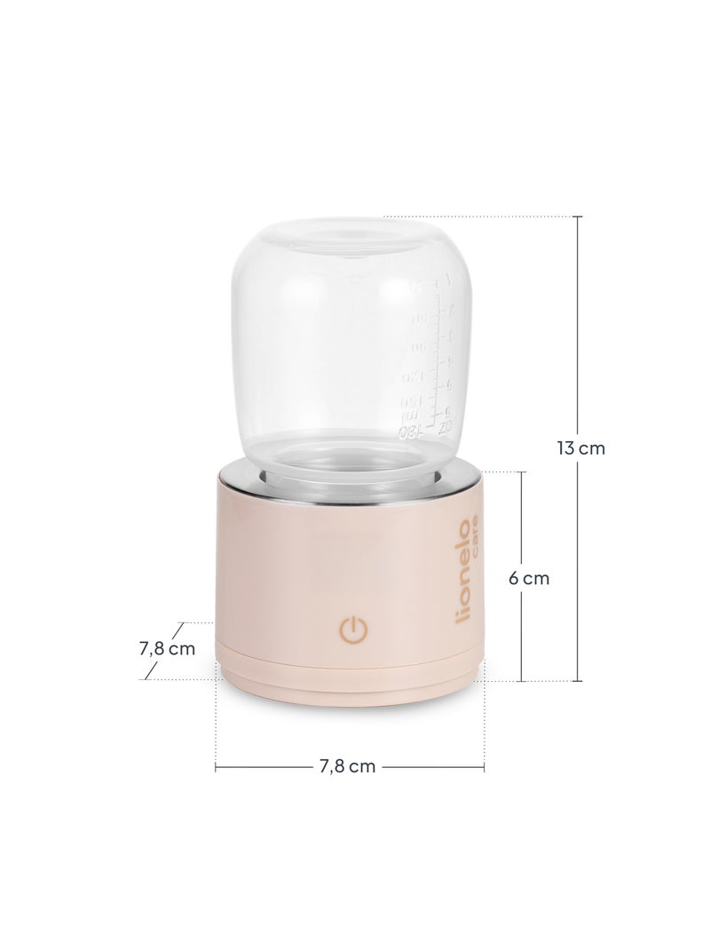 Calentador de biberones inalámbrico LIONELO Thermup - 180 ml - 90 ml en 3 min - 37-50 °C - Adaptador Beige - Kiabi