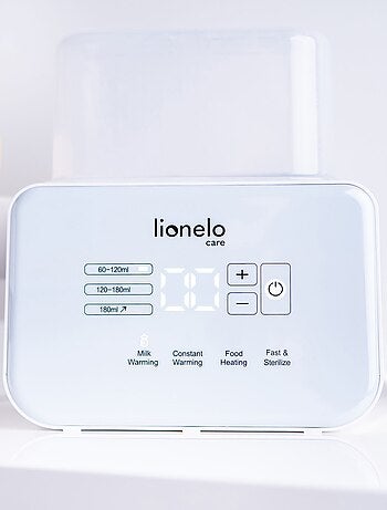 Calentador de biberones Lionelo Thermup Double 6 en 1 - Calienta dos biberones - Rápido e intuitivo