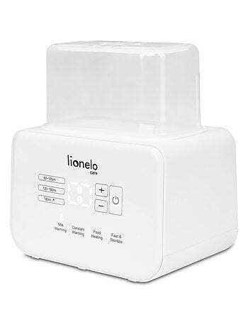 Calentador de biberones Lionelo Thermup Double 6 en 1 - Calienta dos biberones - Rápido e intuitivo