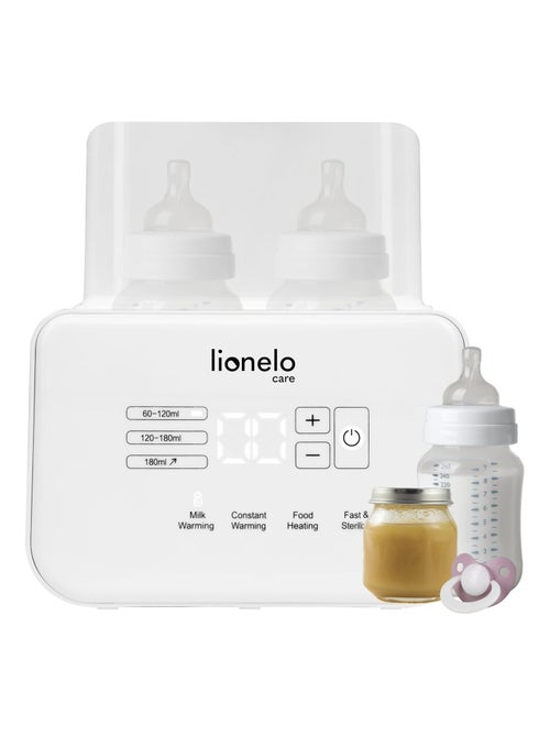 Calentador de biberones Lionelo Thermup Double 6 en 1 - Calienta dos biberones - Rápido e intuitivo - Kiabi
