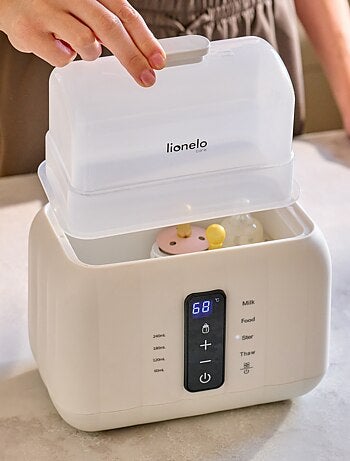 Calentador de biberones LIONELO Thermup Duo 6 en 1 - Esteriliza - Calienta - Sin BPA
