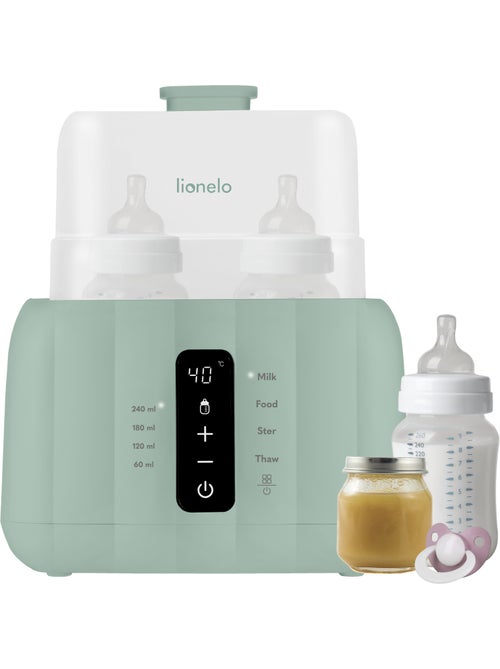 Calentador de biberones LIONELO Thermup Duo 6 en 1 - Esteriliza - Calienta - Sin BPA - Kiabi Calentador de biberones LIONELO Thermup Duo 6 en 1 - Esteriliza - Calienta - Sin BPA - Kiabi