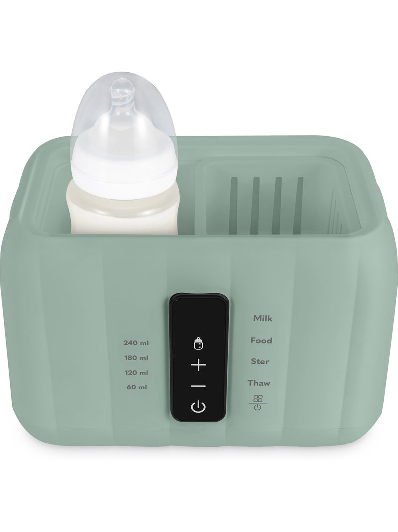 Calentador de biberones LIONELO Thermup Duo 6 en 1 - Esteriliza - Calienta - Sin BPA Verde - Kiabi