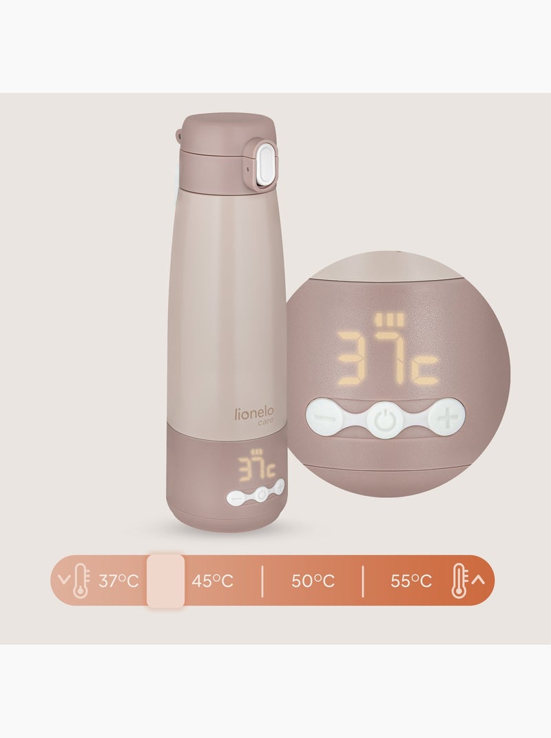 Calentador de biberones Nomad LIONELO Thermup Bottle - 350 ml - 20 horas inalámbrico Beige - Kiabi