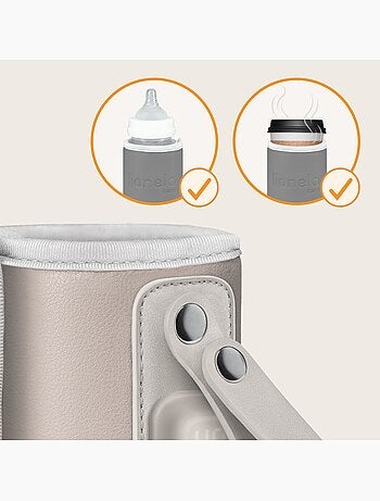 Calentador de biberones portátil LIONELO Thermup Go - USB - Temperatura hasta 24 horas - Sin BPA