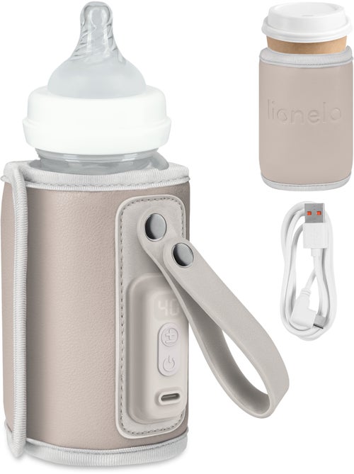 Calentador de biberones portátil LIONELO Thermup Go - USB - Temperatura hasta 24 horas - Sin BPA - Kiabi