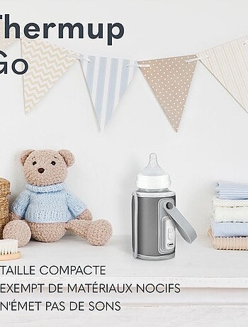 Calentador de biberones portátil LIONELO Thermup Go - USB - Temperatura hasta 24 horas - Sin BPA