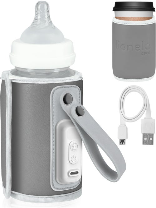 Calentador de biberones portátil LIONELO Thermup Go - USB - Temperatura hasta 24 horas - Sin BPA - Kiabi Calentador de biberones portátil LIONELO Thermup Go - USB - Temperatura hasta 24 horas - Sin BPA - Kiabi