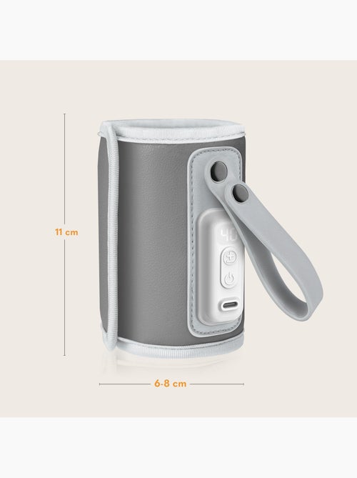 Calentador de biberones portátil LIONELO Thermup Go - USB - Temperatura hasta 24 horas - Sin BPA - Kiabi Calentador de biberones portátil LIONELO Thermup Go - USB - Temperatura hasta 24 horas - Sin BPA - Kiabi