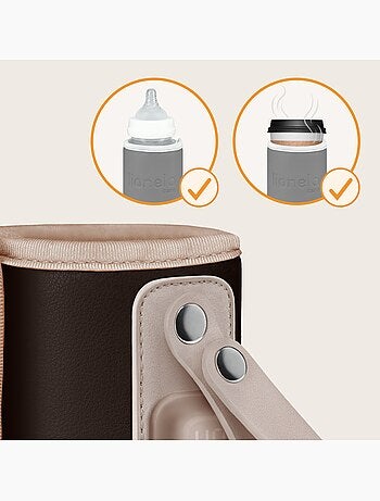 Calentador de biberones portátil LIONELO Thermup Go - USB - Temperatura hasta 24 horas - Sin BPA