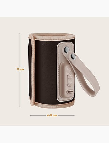 Calentador de biberones portátil LIONELO Thermup Go - USB - Temperatura hasta 24 horas - Sin BPA