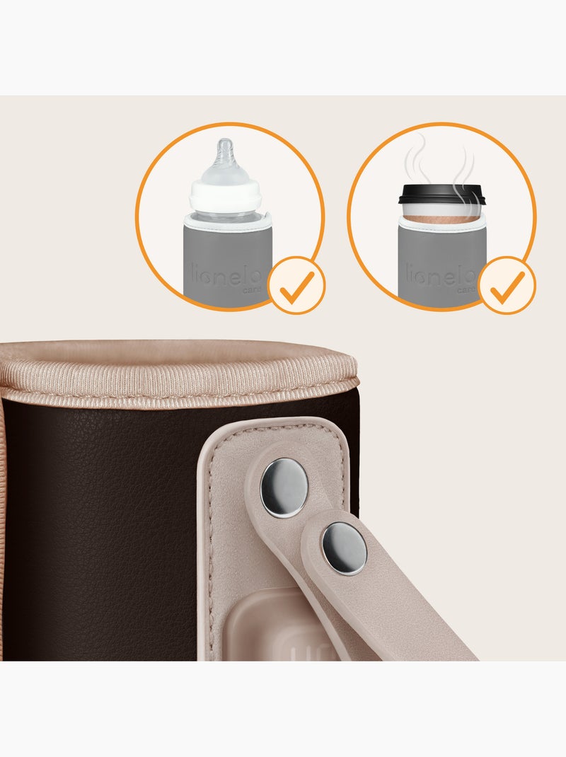 Calentador de biberones portátil LIONELO Thermup Go - USB - Temperatura hasta 24 horas - Sin BPA Marrón - Kiabi