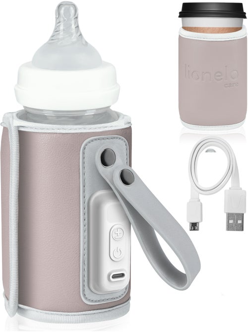 Calentador de biberones portátil LIONELO Thermup Go - USB - Temperatura hasta 24 horas - Sin BPA - Kiabi