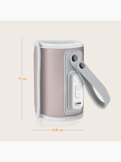 Calentador de biberones portátil LIONELO Thermup Go - USB - Temperatura hasta 24 horas - Sin BPA - Kiabi