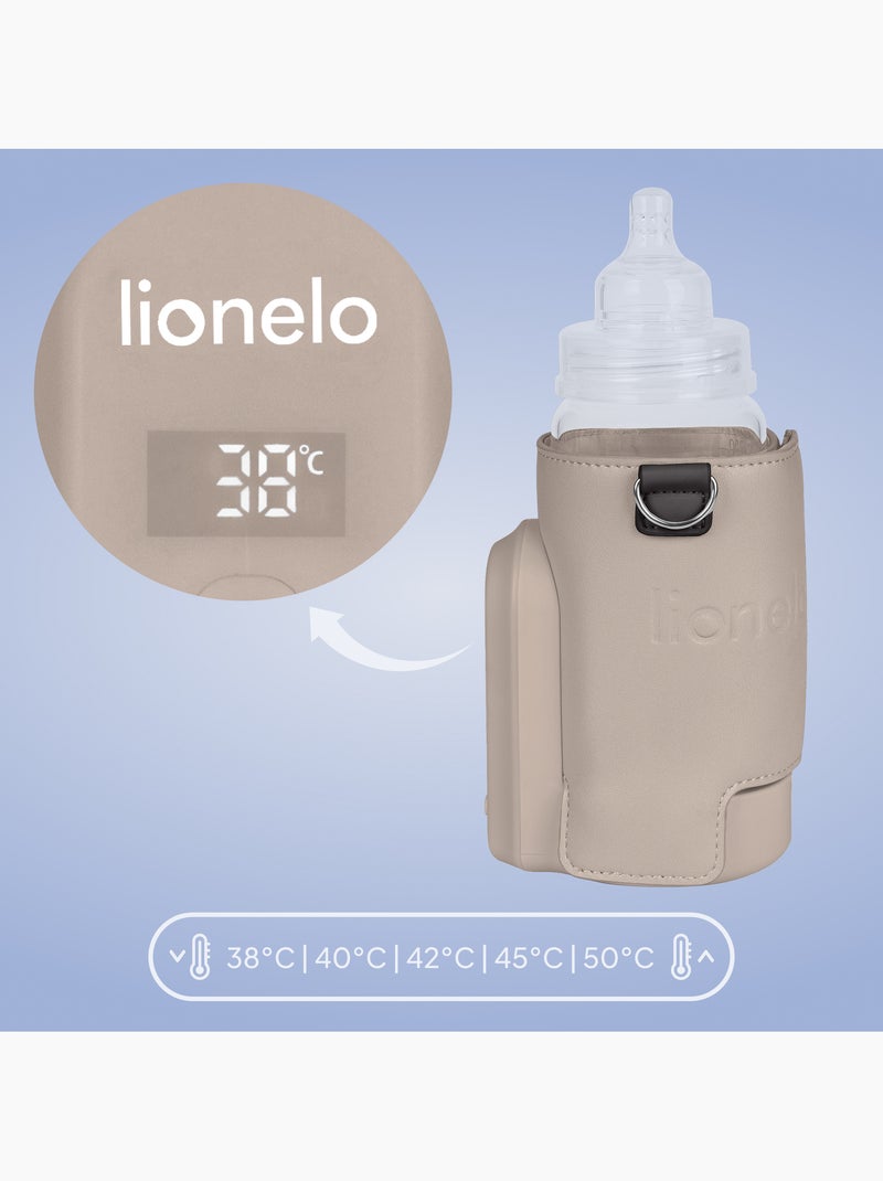 Calentador de biberones portátil LIONELO Thermup Go Evo - USB - Para botellas de plástico y vidrio ⌀ Beige - Kiabi
