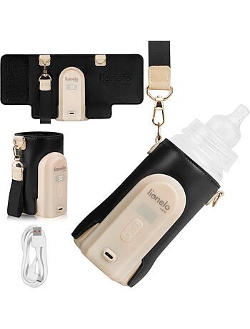 Calentador de biberones portátil LIONELO Thermup Go Evo - USB - Para botellas de plástico y vidrio ⌀