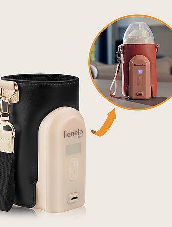 Calentador de biberones portátil LIONELO Thermup Go Evo - USB - Para botellas de plástico y vidrio ⌀