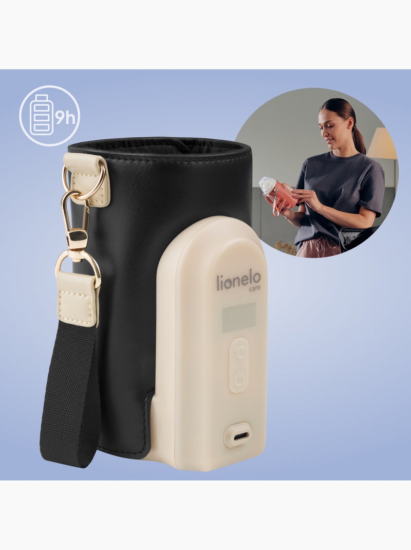 Calentador de biberones portátil LIONELO Thermup Go Evo - USB - Para botellas de plástico y vidrio ⌀ Negro - Kiabi