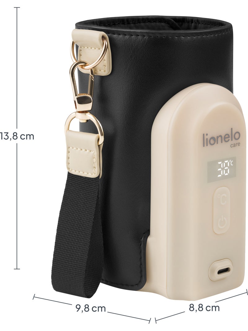 Calentador de biberones portátil LIONELO Thermup Go Evo - USB - Para botellas de plástico y vidrio ⌀ Negro - Kiabi
