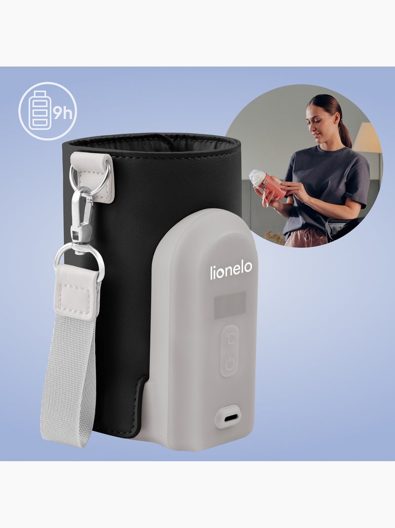 Calentador de biberones portátil LIONELO Thermup Go Evo - USB - Para botellas de plástico y vidrio ⌀ Negro Negro - Kiabi