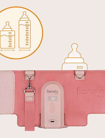 Calentador de biberones portátil LIONELO Thermup Go Evo - USB - Para botellas de plástico y vidrio ⌀