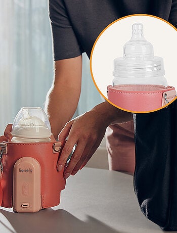 Calentador de biberones portátil LIONELO Thermup Go Evo - USB - Para botellas de plástico y vidrio ⌀