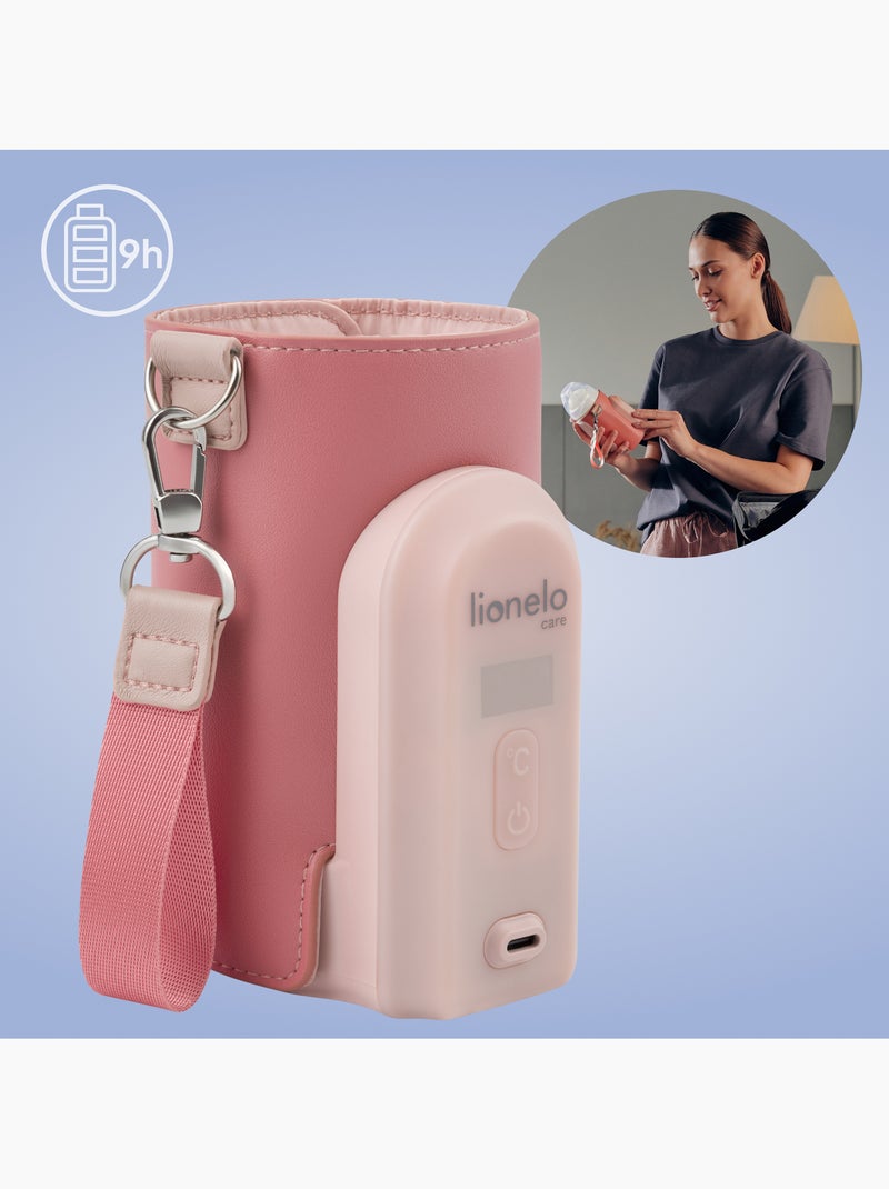 Calentador de biberones portátil LIONELO Thermup Go Evo - USB - Para botellas de plástico y vidrio ⌀ Rosa - Kiabi