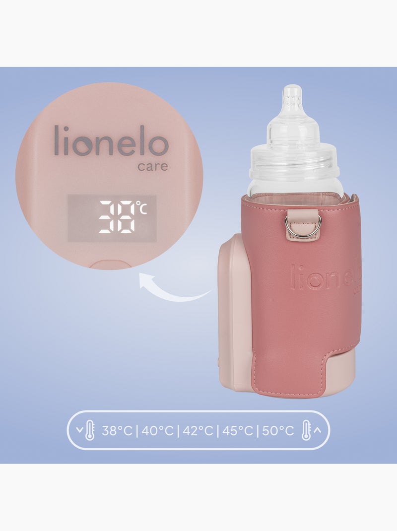 Calentador de biberones portátil LIONELO Thermup Go Evo - USB - Para botellas de plástico y vidrio ⌀ Rosa - Kiabi
