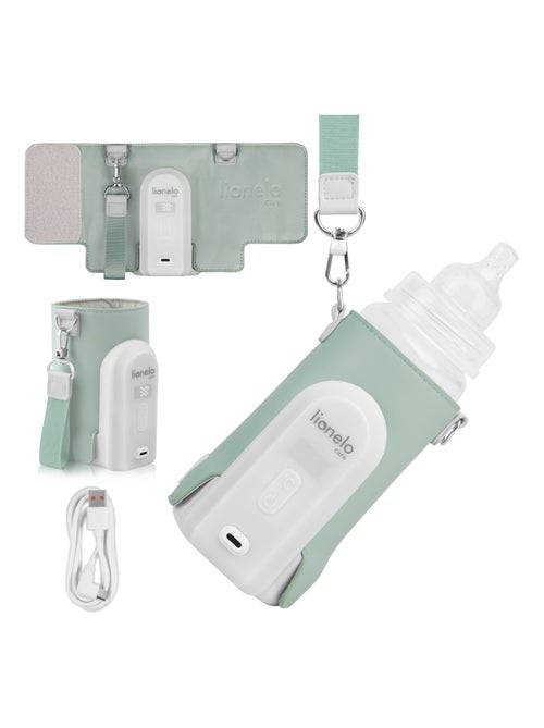 Calentador de biberones portátil LIONELO Thermup Go Evo - USB - Para botellas de plástico y vidrio ⌀ - Kiabi