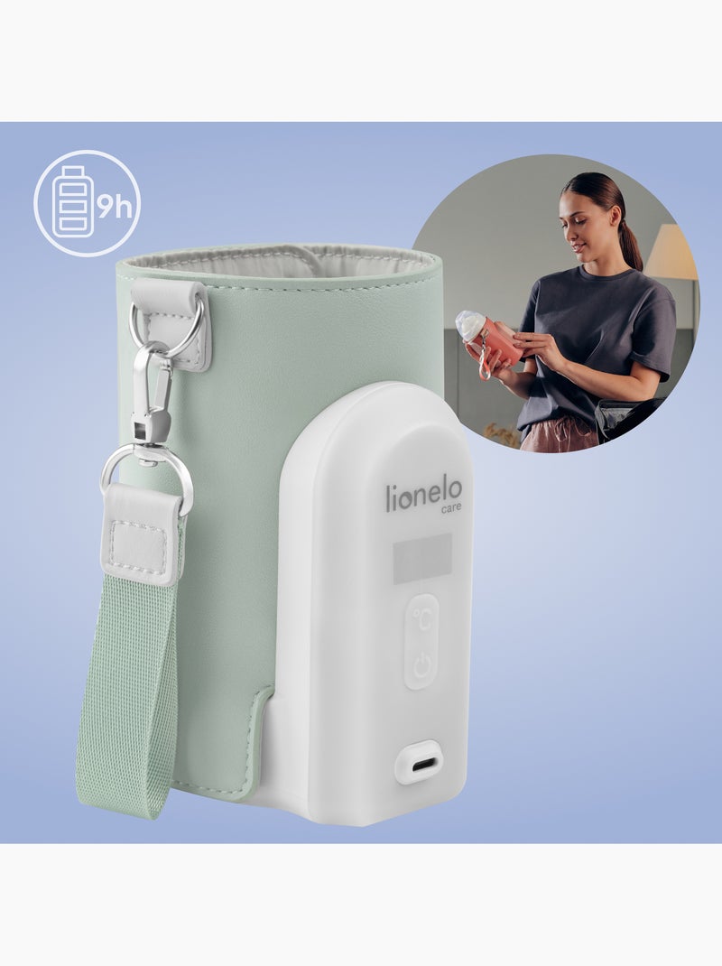 Calentador de biberones portátil LIONELO Thermup Go Evo - USB - Para botellas de plástico y vidrio ⌀ Verde - Kiabi
