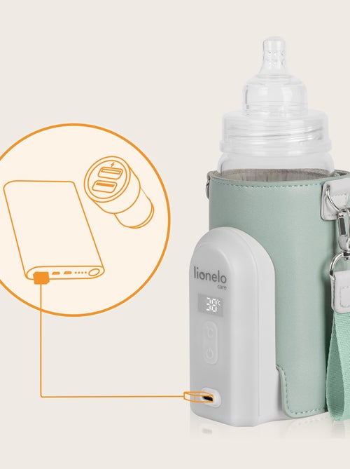 Calentador de biberones portátil LIONELO Thermup Go Evo - USB - Para botellas de plástico y vidrio ⌀ - Kiabi