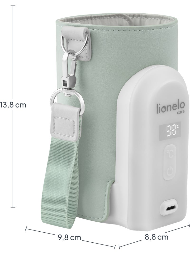 Calentador de biberones portátil LIONELO Thermup Go Evo - USB - Para botellas de plástico y vidrio ⌀ Verde - Kiabi
