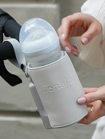 Calentador de biberones portátil Lionelo Thermup Go Plus - Sin BPA - 38-50 °C - Duración de la bater