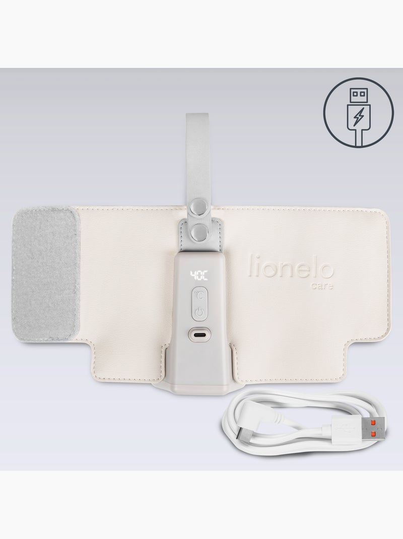 Calentador de biberones portátil Lionelo Thermup Go Plus - Sin BPA - 38-50 °C - Duración de la bater Beige - Kiabi