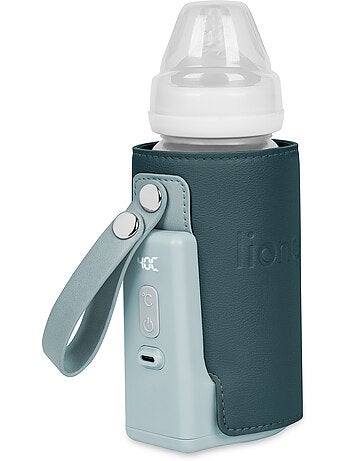 Calentador de biberones portátil Lionelo Thermup Go Plus - Sin BPA - 38-50 °C - Duración de la bater