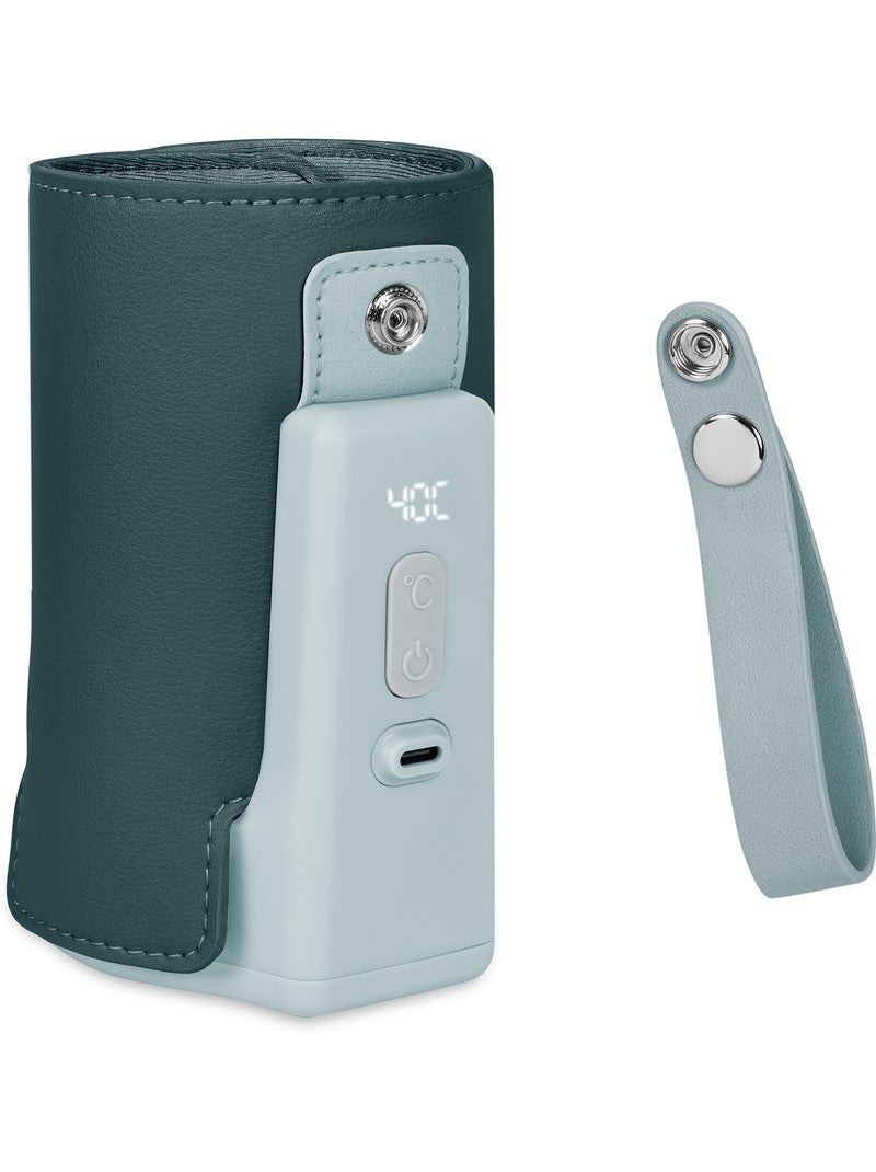 Calentador de biberones portátil Lionelo Thermup Go Plus - Sin BPA - 38-50 °C - Duración de la bater Verde - Kiabi
