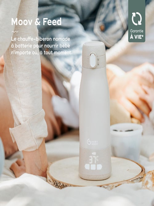 Calentador de biberones portátil Moov & Feed «Babymoov» - Kiabi