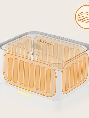 Calentador de toallitas húmedas LIONELO - 3 configuraciones de calor - Mantiene las toallitas húmeda