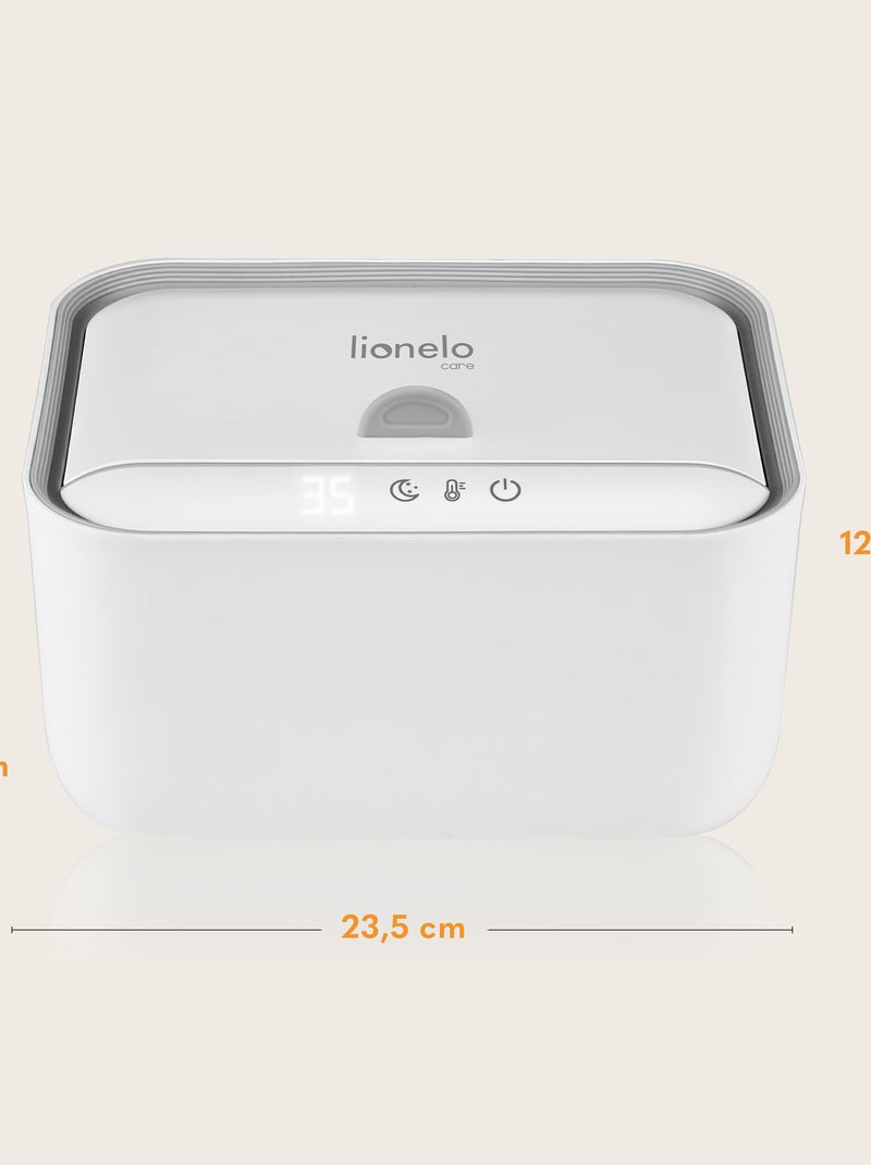 Calentador de toallitas húmedas LIONELO - 3 configuraciones de calor - Mantiene las toallitas húmeda Blanco - Kiabi