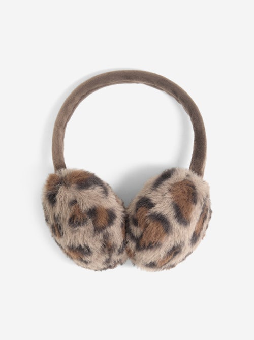 Calentadores de orejas con estampado de leopardo - Kiabi