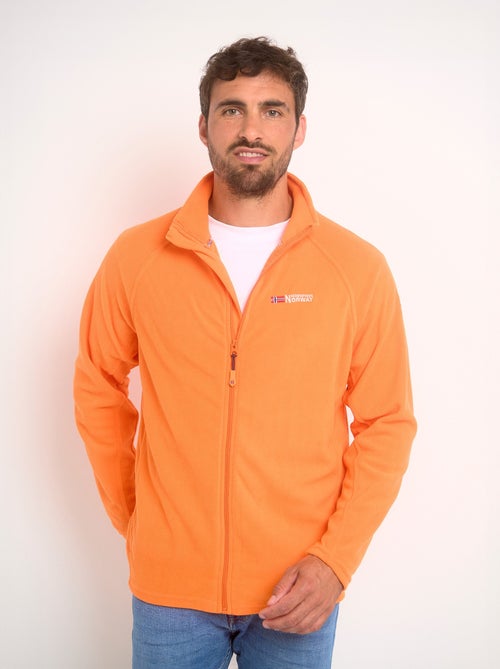 Cálida chaqueta polar con cuello alto - AFIBEL - Kiabi