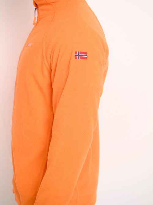 Cálida chaqueta polar con cuello alto - AFIBEL - Kiabi