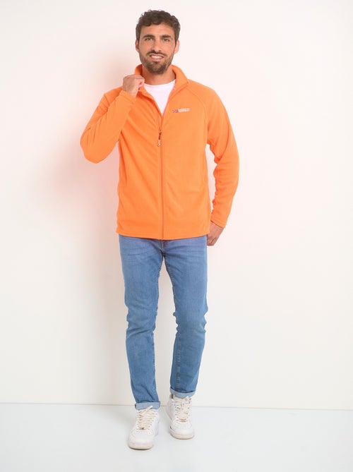 Cálida chaqueta polar con cuello alto - AFIBEL - Kiabi