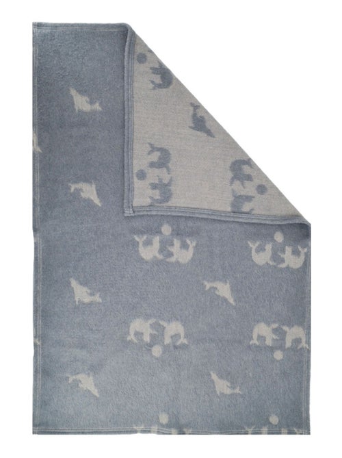 Cálida manta para niños con estampado de animales marinos - Kiabi