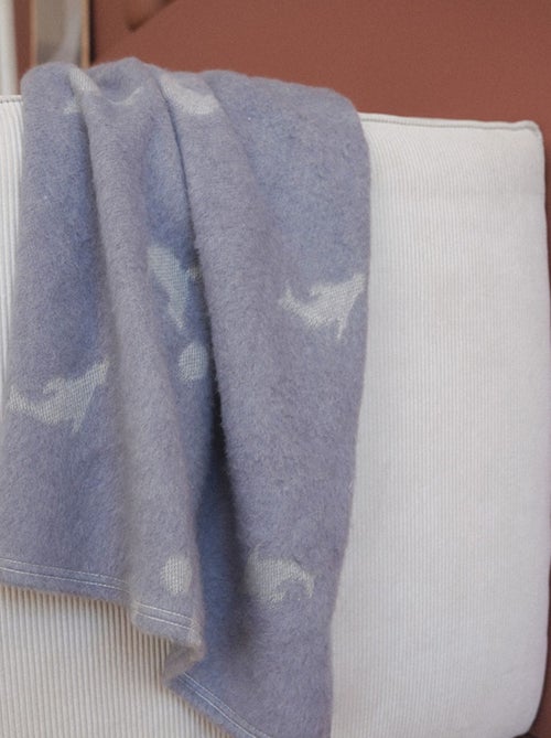 Cálida manta para niños con estampado de animales marinos - Kiabi