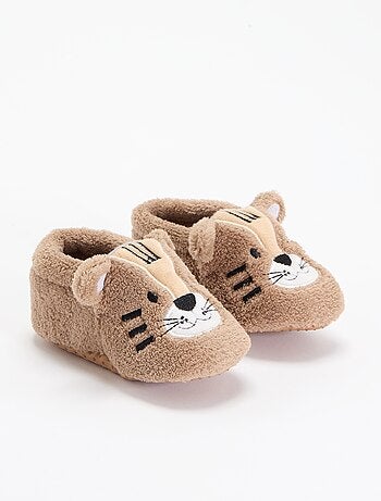 Cálidas zapatillas de animales